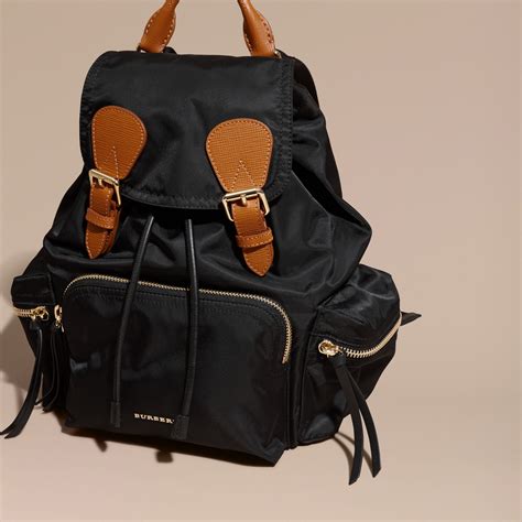 burberry the medium rucksack peony|Burberry Women's The Medium Rucksack in Technical Nylon and .